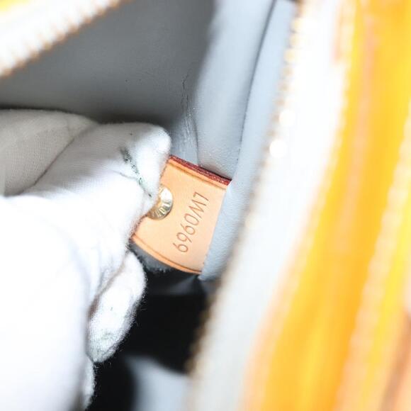 LOUIS VUITTON Monogram Vernis Houston Hand Bag Gris M91053 - Picture 12 of 16